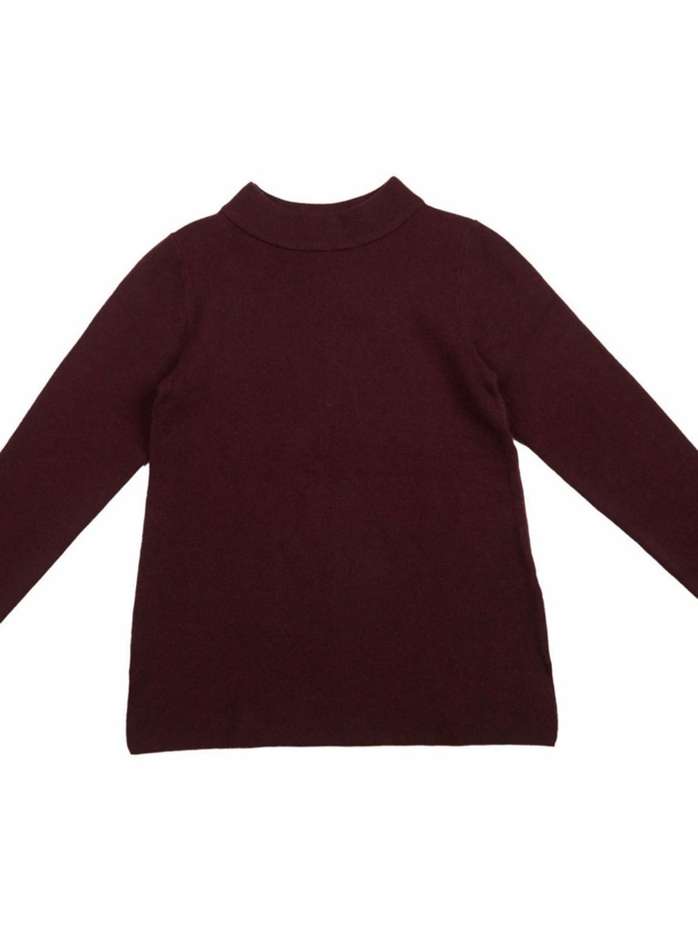 Apt. 9 Ribbed Crewneck Sweater in Wine